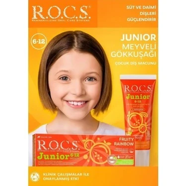 ROCS JUNIOR MACUN 6-12 GOKKUSAGI MEYVELI ürün görseli 1