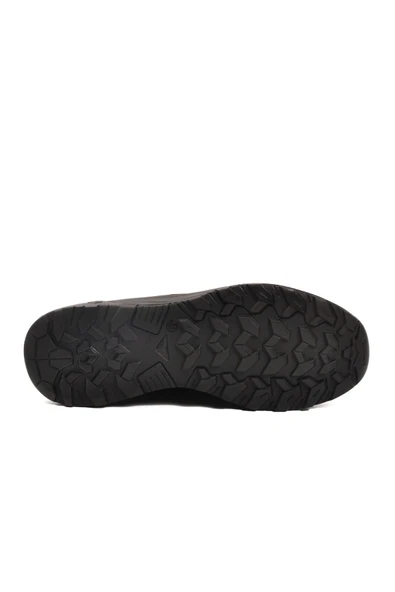 Scooter Siyah Nubuk Hakiki Deri Su Geçirmez Erkek Outdoor Ayakkabı - Resim 5