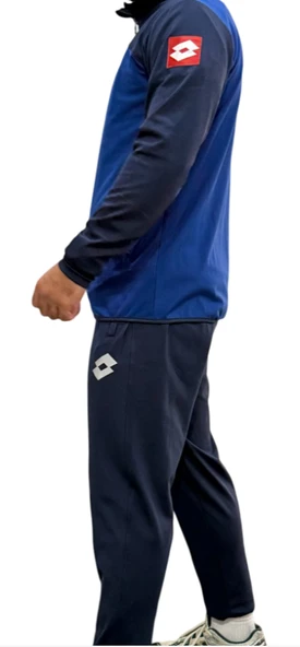 Lotto Suit Shine Camp II Full-Zip Erkek Eşofman Takımı R4233 - Resim 4