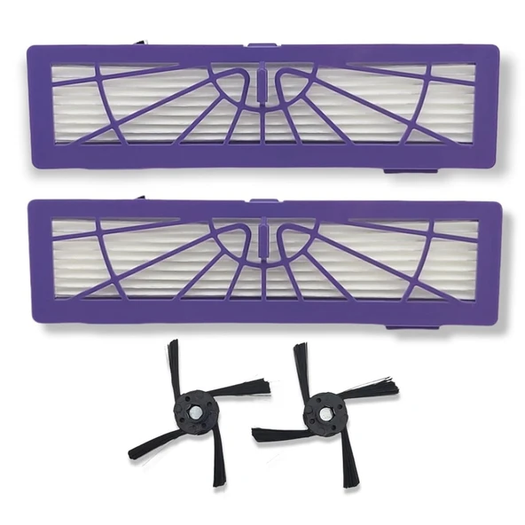 Neato İle Uyumlu Botvac BV70E BV75 BV80 BV85 Robot Süpürge Yan Fırça ve Hepa Filtre ürün görseli