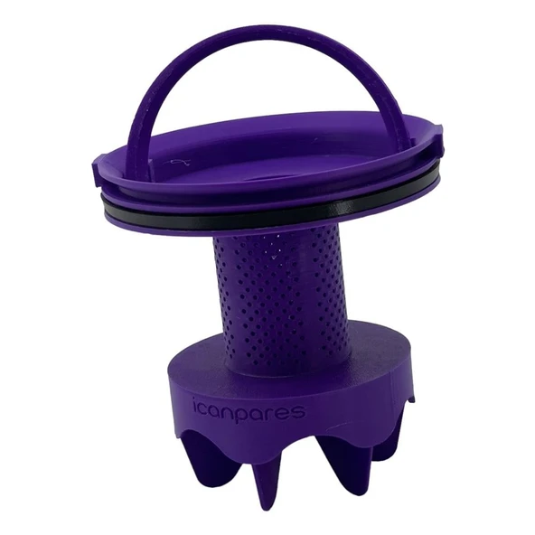 Rowenta İle Uyumlu Süpürge Toz Haznesi Seperatörü - RO 3726, RO 3723 Compact Power Cyclonic - Eflatun ürün görseli