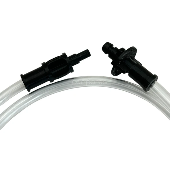 Beko İle Uyumlu BKS 9750, 9650, 9640 - Arçelik İle Uyumlu S 980, 6990, 6930 Süpürge Serum Hortumu 90,5 cm - Resim 2