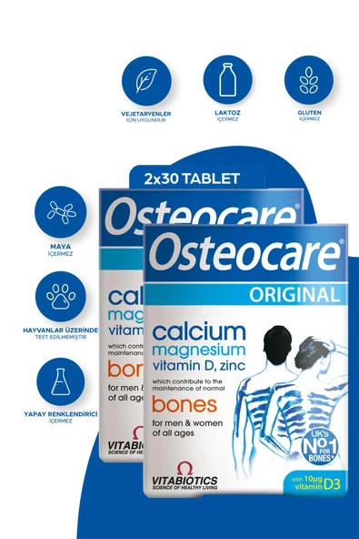 Osteocare 30 Tablet 2 Adet ürün görseli 1