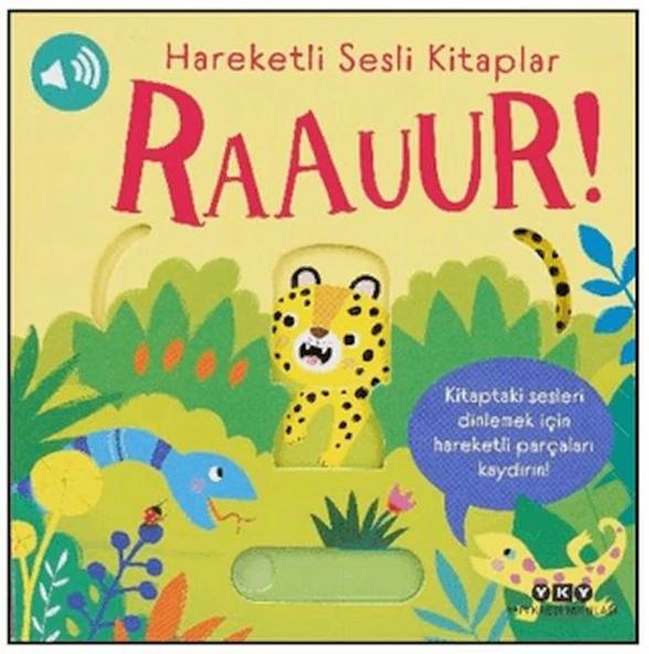Hareketli Sesli Kitaplar - Raauur! ürün görseli