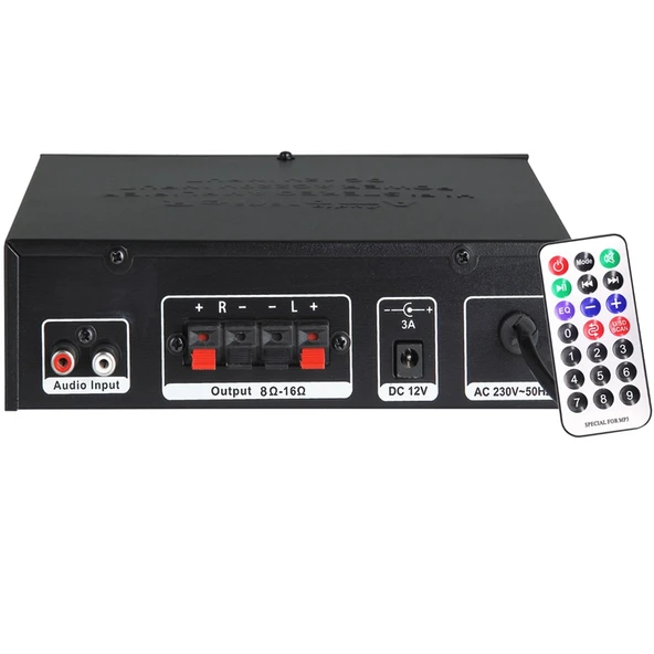 Notel Not-306 2X20W 4-8 Ohm Trafosuz Stereo Mini Anfi - Resim 3