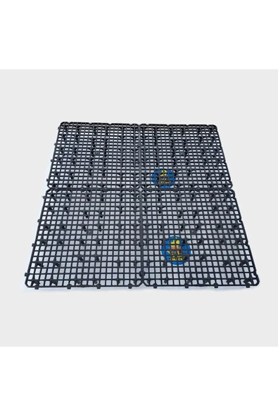 Mh PLASTİK KÜMES IZGARASI 50X50 cm Yükseklik 8cm /4 ADET(1m2) ürün görseli 1