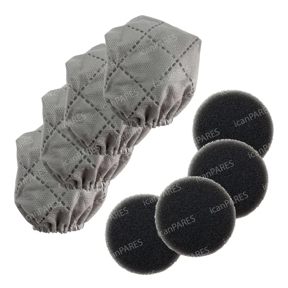 Fakir Darky Öko - Darky Parquet Öko - Darky Power Süpürge Toz Torbası ve Filtresi 4er Adet ürün görseli