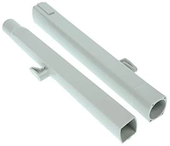 Fantom İle Uyumlu Süpürge Borusu Takımı - P 1200 Pratik, DU 2000 Speedy, P 1300 Pratik XL Dik - Beyaz - Resim 2