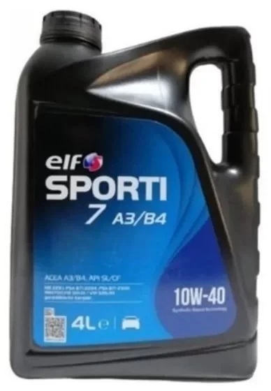 ELF 10W-40 SPORTİ 7 4L A3 B4 221277 ürün görseli 1