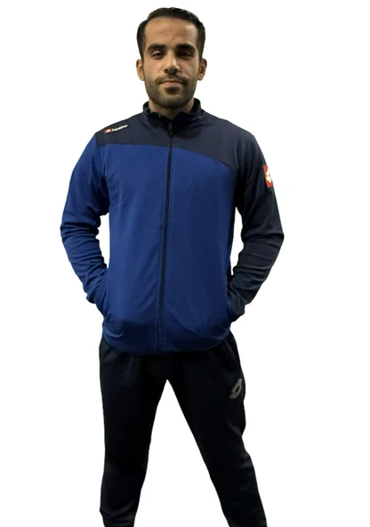 Lotto Suit Shine Camp II Full-Zip Erkek Eşofman Takımı R4233 - Resim 2