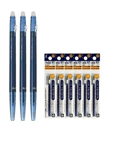 Pilot FriXion Ball Slim Silinebilir Jel Kalem Seti ürün görseli