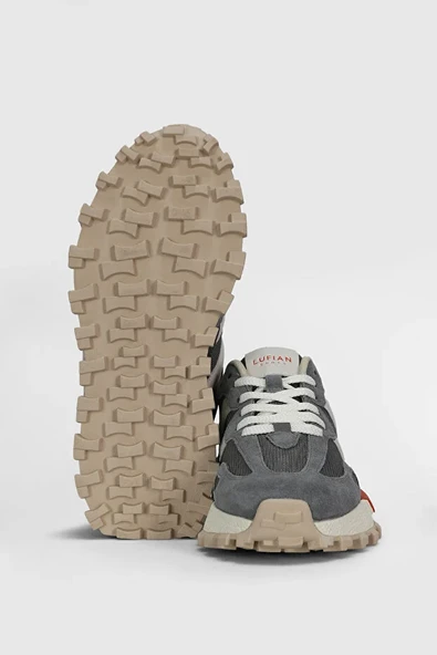 Lufian Stella Kadın Sneaker Ayakkabı Gri 121230035 - Resim 3