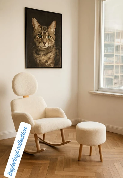 Sallanan koltuk puf hediye paketi ürün görseli 1