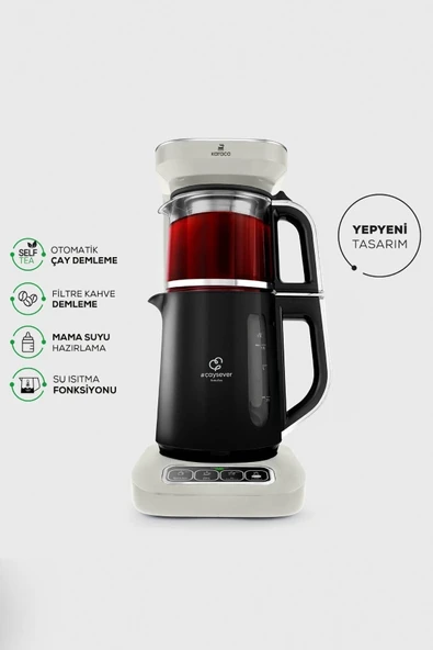 Karaca Robotea Pro 4 in 1 Konuşan Çay Makinesi Starlight - Resim 6