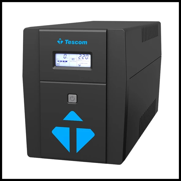 Tescom Leoap 1500va Line Interactive Ups (900020314) (2x9a Akü) - Resim 2