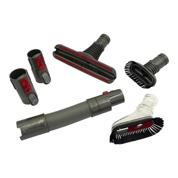Dyson İle Uyumlu DC Serisi Süpürge Mini Başlık Seti 6 Parça - Resim 2