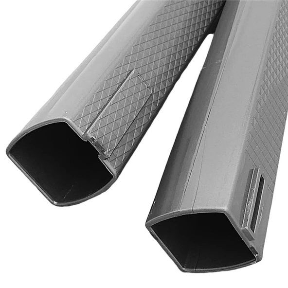 Fantom P 1300 Pratik XL Dik Süpürge Borusu Takımı - Gri - Resim 2