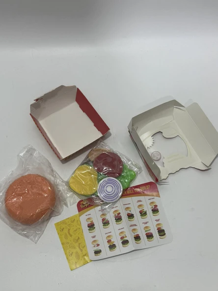 Stretcheez Burger Esnek Oyuncak Hamburger Oyun Seti - Resim 5