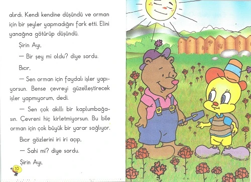 3.Sınıf Okumayı Sevdiren Renkli Resimli Hikayeler - 10 Kitap - Resim 3