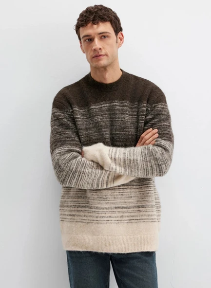 Mavi M0710381-70251 Bisiklet Yaka Kazak Erkek Sweatshirt