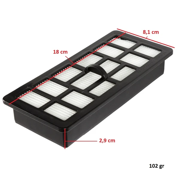 Arçelik İle Uyumlu 9193042494 S 4210 Green 4230 4240 C 4250 Tornado Süpürge Hepa Filtre - Resim 4