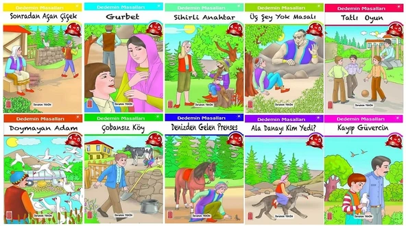 4.Sınıf Okumayı Sevdiren Renkli Resimli Hikayeler 6 - 10 Kitap - Resim 2