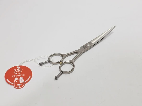 Fenice FEHD-60Q 45° Kavisli Pet Kuaför Makası - Resim 2