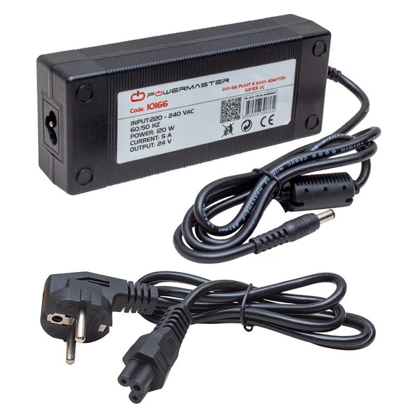 Powermaster PM-10166 24 Volt 5 Amper 120 Watt Adaptör - Resim 3