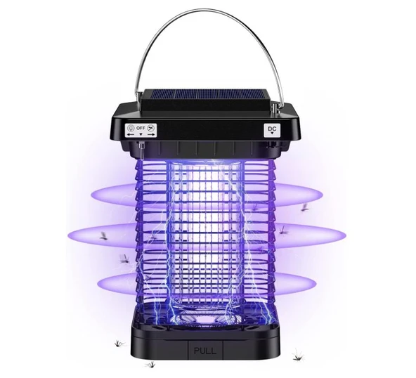 EM02 Güneş Enerjili Elektrikli Sinek Öldürücü IP65 ürün görseli