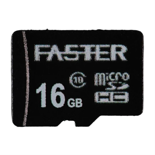 Faster 16 GB UHS-I U1 Sınıf 10 Micro SDHC Hafıza Kartı - Resim 3