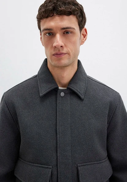 Mavi M0110658-80023 Yün Karışımlı Ceket Erkek Ceket - Resim 5