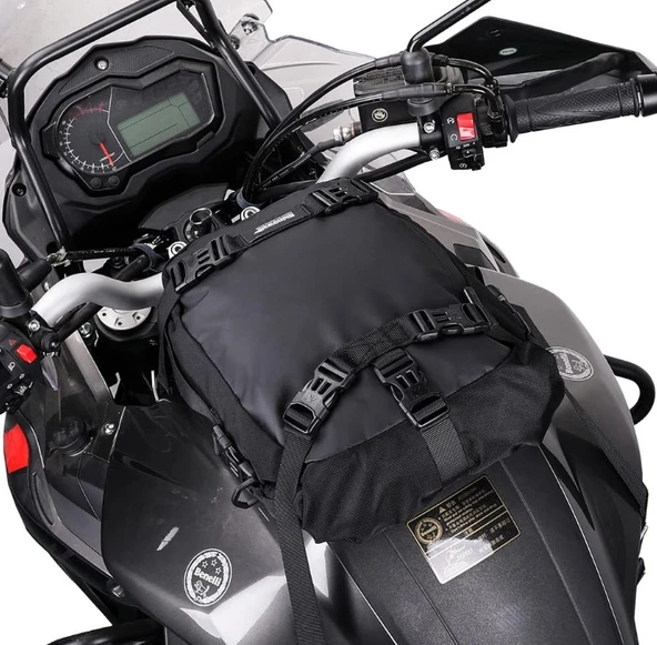 Rhinowalk Mt21610 Motosiklet Koltuk Çantası Siyah 10L - Resim 4
