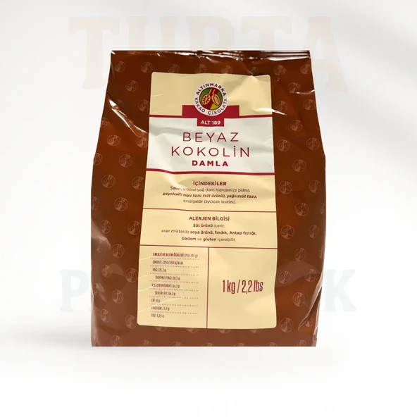 Altınmarka Beyaz Damla Kokolin 1 KG ürün görseli