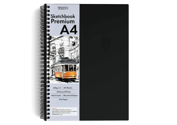 Bindomatic Agility Collection Sketcbook A5 Çizim Defteri 240g 30 Yaprak ürün görseli