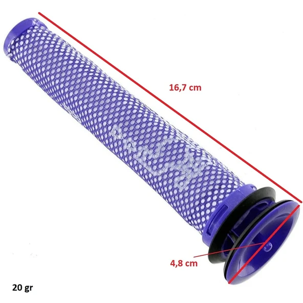 Dyson İle Uyumlu 965661-01 DC 58 59A 62 61 74 V6 V7 V8 Absolute Elektrikli Dik Süpürge Hepa Filtre - Resim 4