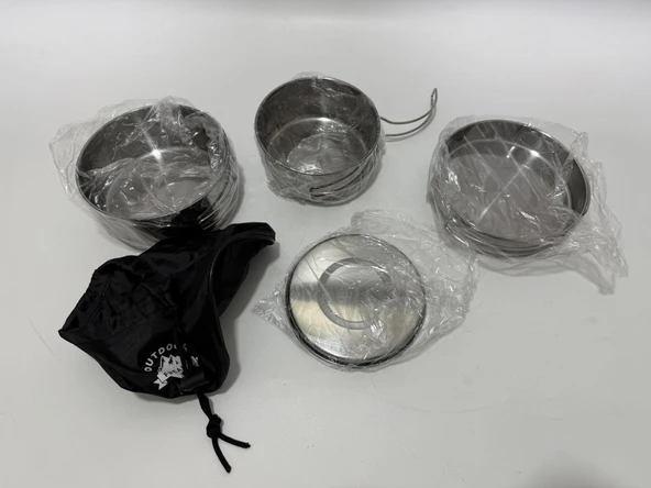 Outdoor Freakz Kamp Tencere Seti - Resim 2