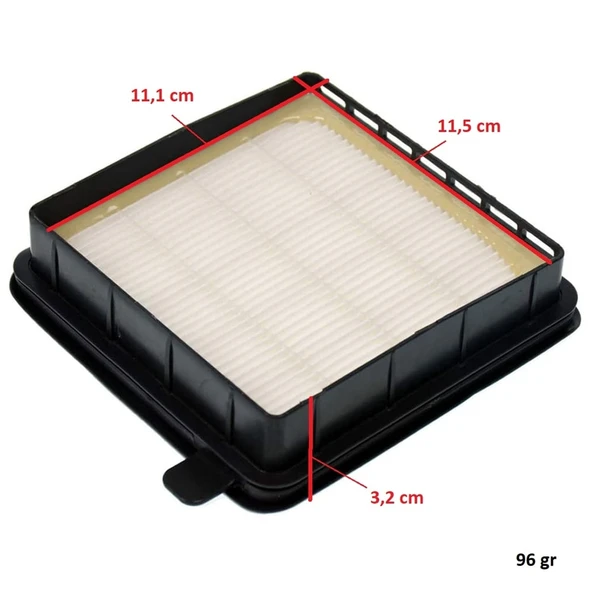 Arçelik İle Uyumlu 9178002417 9178011268 S 7432 7440A Elektrikli Süpürge Hepa Filtre - Resim 3