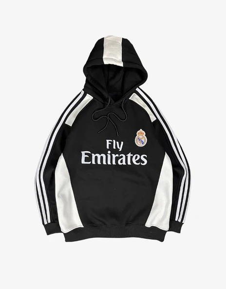 Real Madrid Logo Sweatshirt Hoodie ürün görseli