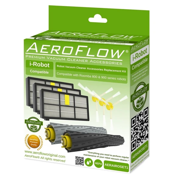 iRobot İle Uyumlu Aeroforce Roomba 800 850 860 866 870 890 900 960 Robot Süpürge Yenileme Seti ürün görseli