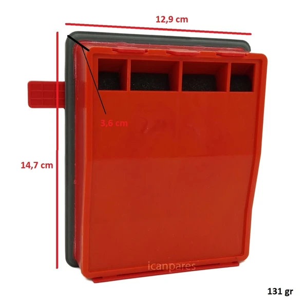 Fakir İle Uyumlu Range Electronic Atria İntra Veyron Basic Turbo Öko XL Premium Süpürge Hepa Filtre - Resim 5