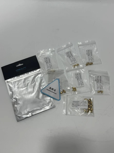 Creality Ender 3 Pirinç Nozzle Seti 24 Adet - Resim 5