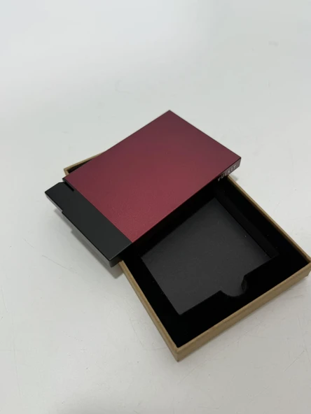 Volkit Rfid Korumalı Metal Kartlık Cüzdan - Resim 5