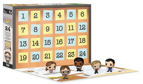 Funko 50816 The Office Advent Takvimi 24 Mini Figürlü Koleksiyon Seti - Resim 2