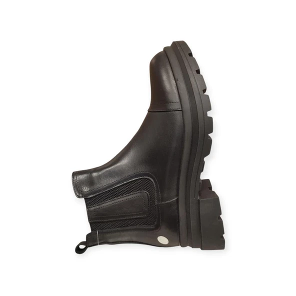 MAMMAMİA D25KB-1660 KISA TOPUK KADIN DERİ BOT - Resim 7