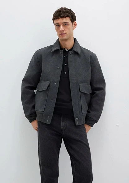 Mavi M0110658-80023 Yün Karışımlı Ceket Erkek Ceket ürün görseli