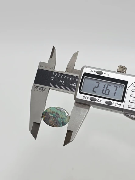 Doğal İran Nişabur Firuze (Turkuaz) Taşı 22,8 Karat - 4,55 Gram - Resim 5