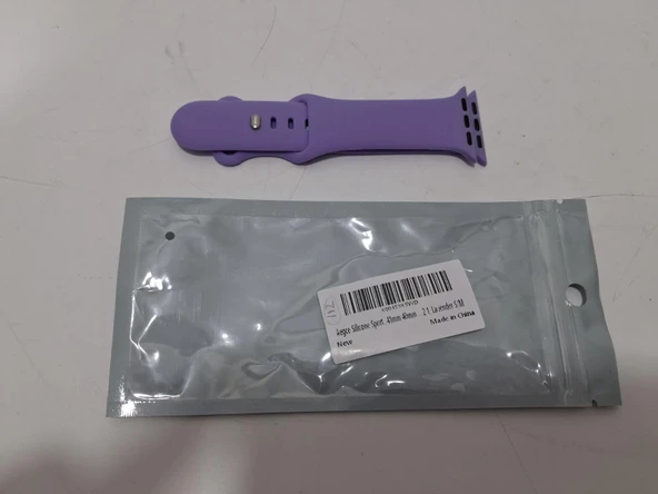 Aegce Apple Watch Silikon Saat Kordonu 40-41mm - Resim 3
