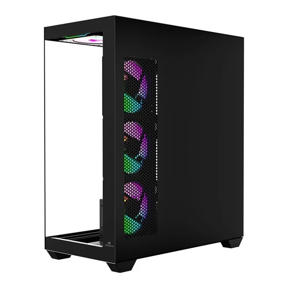 GAMEBOOSTER 750W 80+ BRONZE FALCON A750B GAMING MID-TOWER PC KASASI - Resim 4