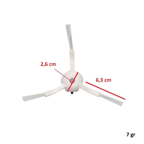Mijia İle Uyumlu 1S Mi S6 S60 S65 Serie S6 MaxV S6 Pure Robot G1 Robot Süpürge Fırçası B - Resim 5