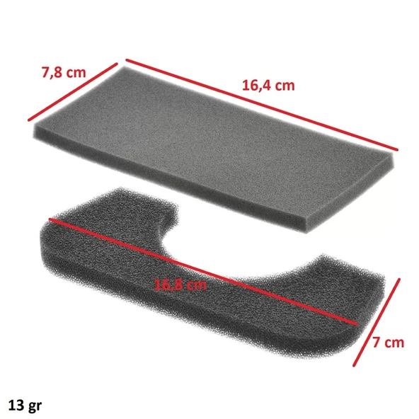 Bosch İle Uyumlu BSB2884/09 BSA2880/05 BSGL2MOV31/11 BSGL2MOV30/11 Elektrikli Süpürge Mikro Filtre Seti - Resim 3